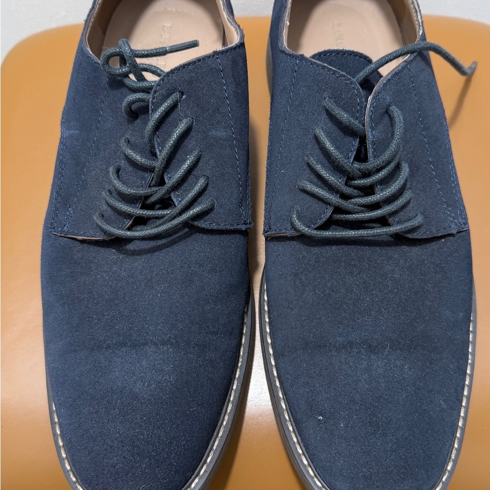 Men's Blue Suede Shoes